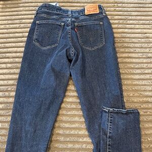 Levi's Dark Blue Denim Pants